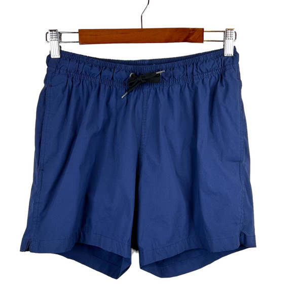 ONIA The Charles Quick Dry Swim Shorts in Navy Blue Men's Size Medium stretch